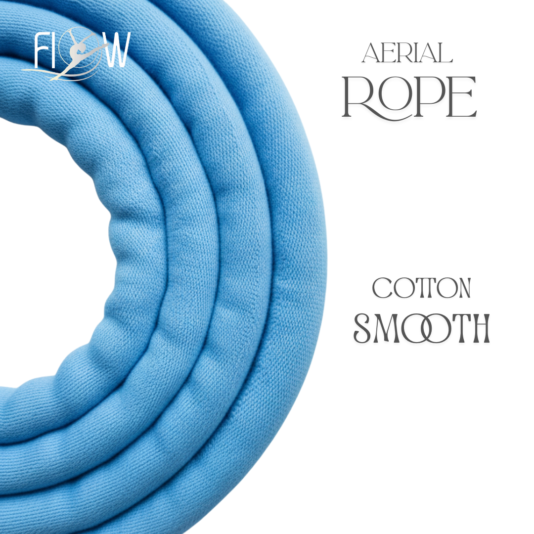 Aerial rope - cotton smooth Flow Aerial equipmentAerial rope - cotton smooth | Flow Aerial Equipment | aerial hoop, aerial straps, aerial rope, trapeze, aerial pole , aerial equipment , thailand / circus gear