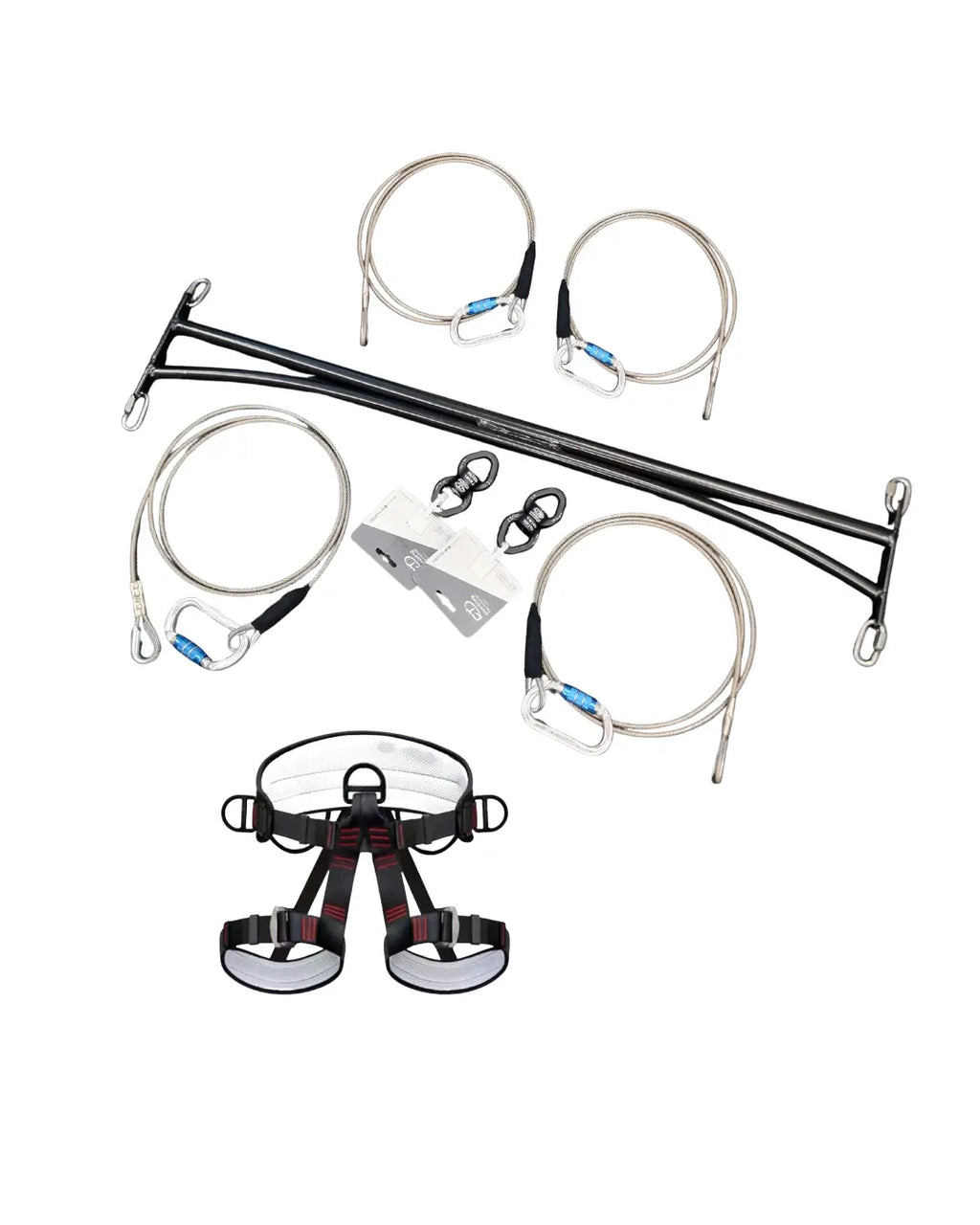 Spreader Bar, aerial harness, aerial rigging, circus Flow Aerial equipment